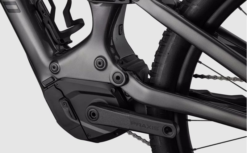 Specialized Turbo Levo Carbon Electric Mountain Bike 2023 in Smoke Black-6